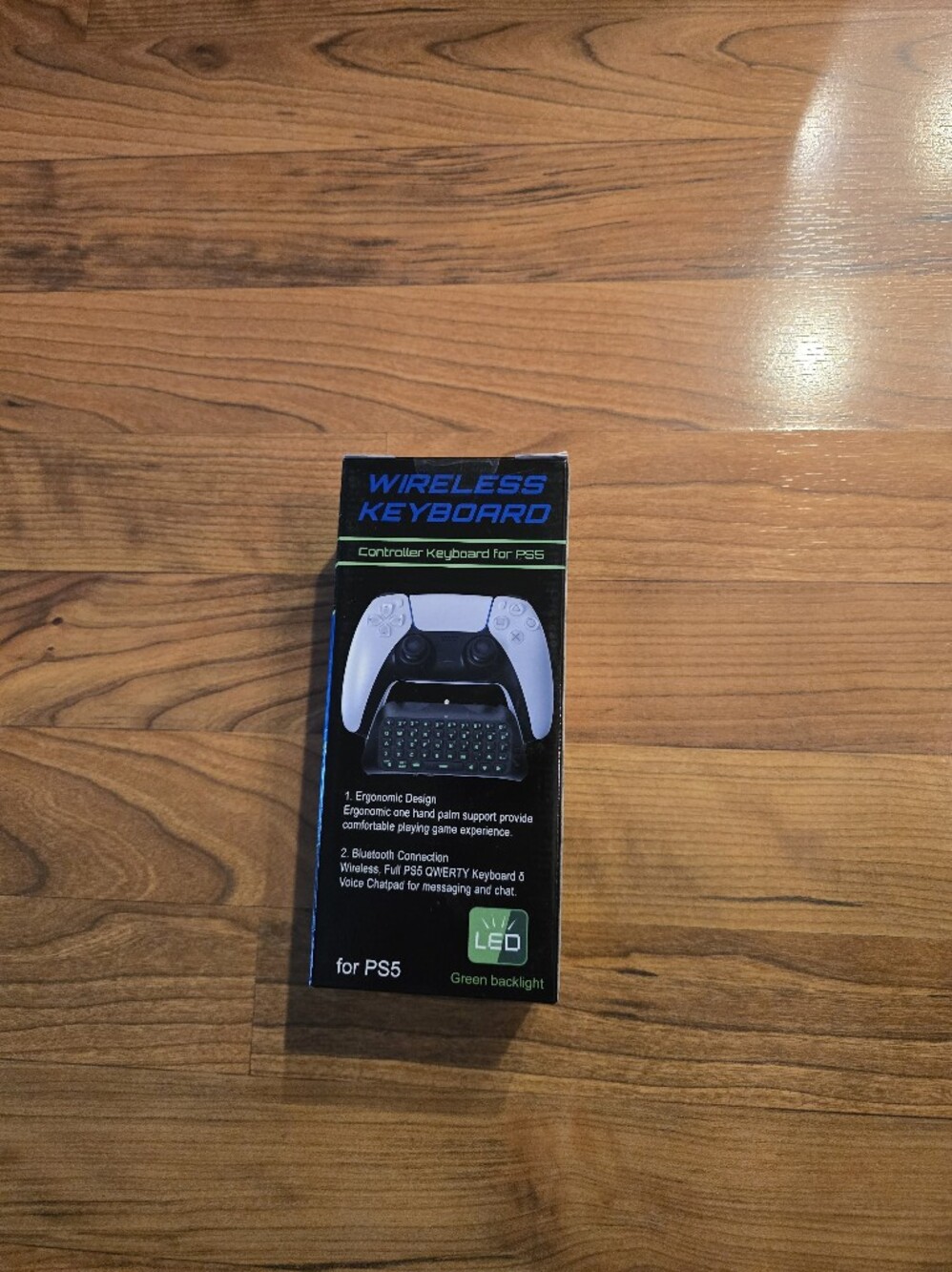Wireless Chatpad Keyboard Attachment for PS5 - Black/White